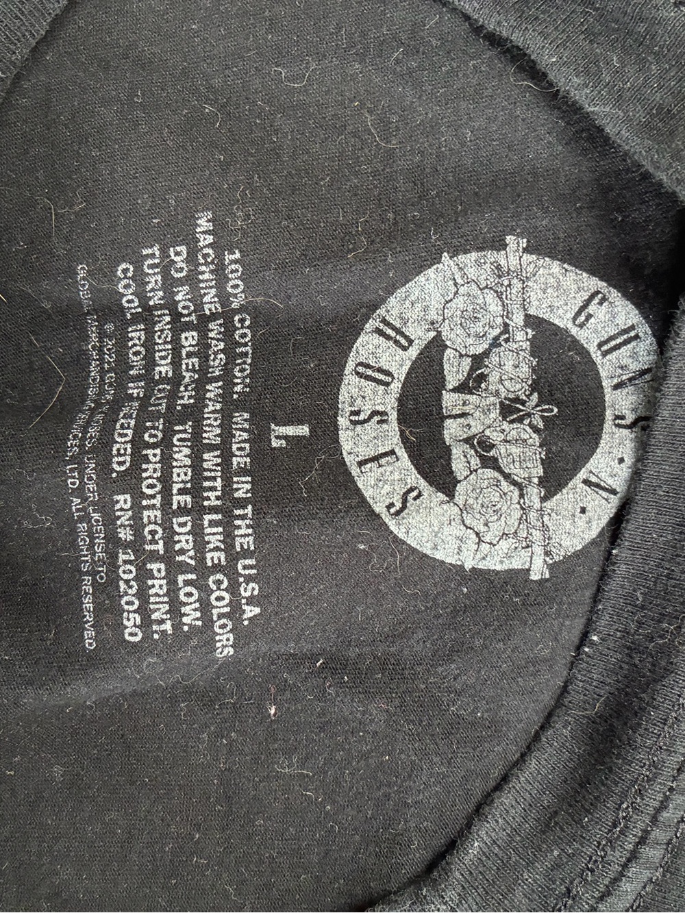 Guns N Roses Concert Tee Large - Picture 3 of 3